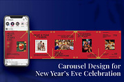 New Year’s Eve Celebration Instagram, a Social Media Template by Attype (Thumbnail 4 of 5)