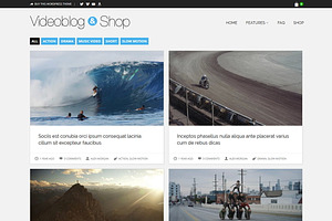 Blog & Shop WordPress Theme