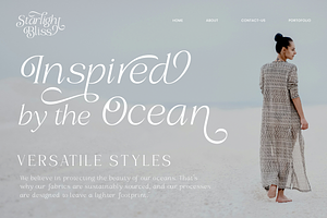 Starlight Bliss - Modern Luxury Font