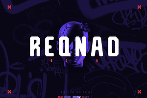 Reqnad Octa | Industrial Sans Serif