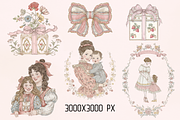 Whimsy Mother's Day Pack, an Object Illustration by GiraffeCreative (Thumbnail 9 of 16)