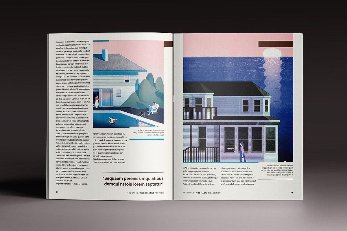 Multipurpose Magazine 5, a Magazine Template by Luuqas Design (Photo 8 of 10)