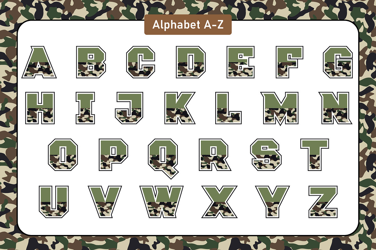 Half Soldier Color Fonts, a Font by Fox7 By Rattana (Photo 2 of 8)