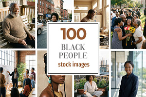 Black People Lifestyle Stock Photos, a Person Photo by Selenique Studio