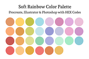 Color Palette Procreate Illustrator, a Palette Add-On by Atelier Fem (Thumbnail 1 of 2)