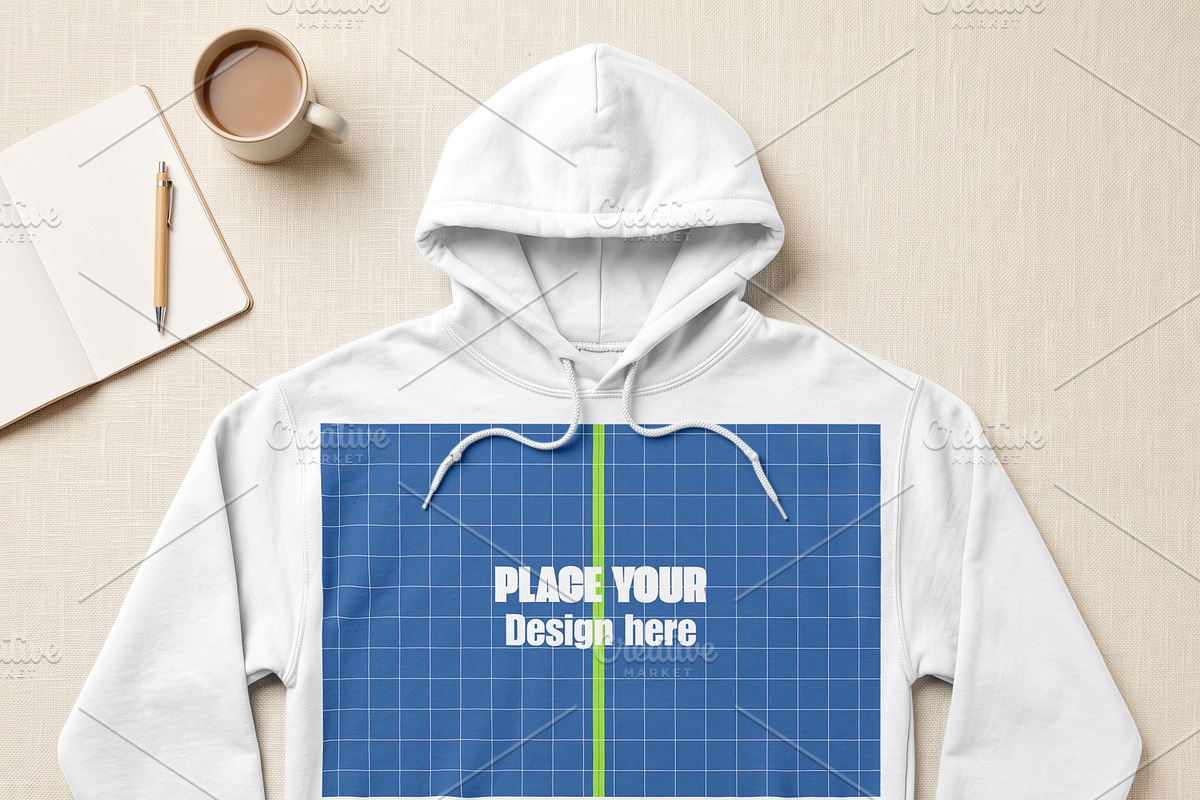 Gildan 18500 Hoodie Mockup, a Hoody Mockup by Pixel Foundry (Photo 3 of 4)
