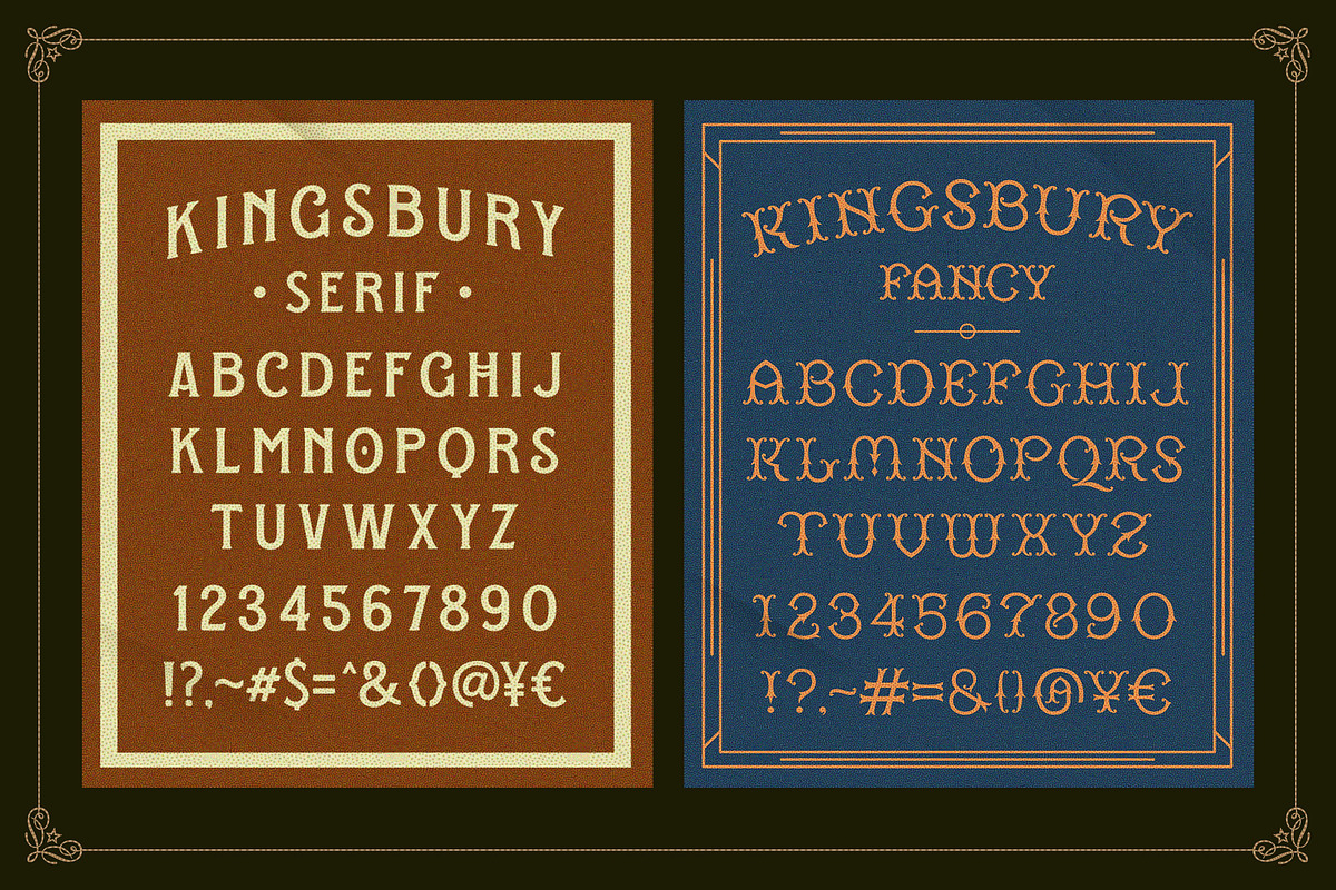 WT Kingsbury Font Bundle preview 7