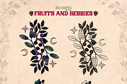 Fruits and Berries | Hand Drawn Boho, a Food Illustration by Ink Stories (Thumbnail 6 of 13)