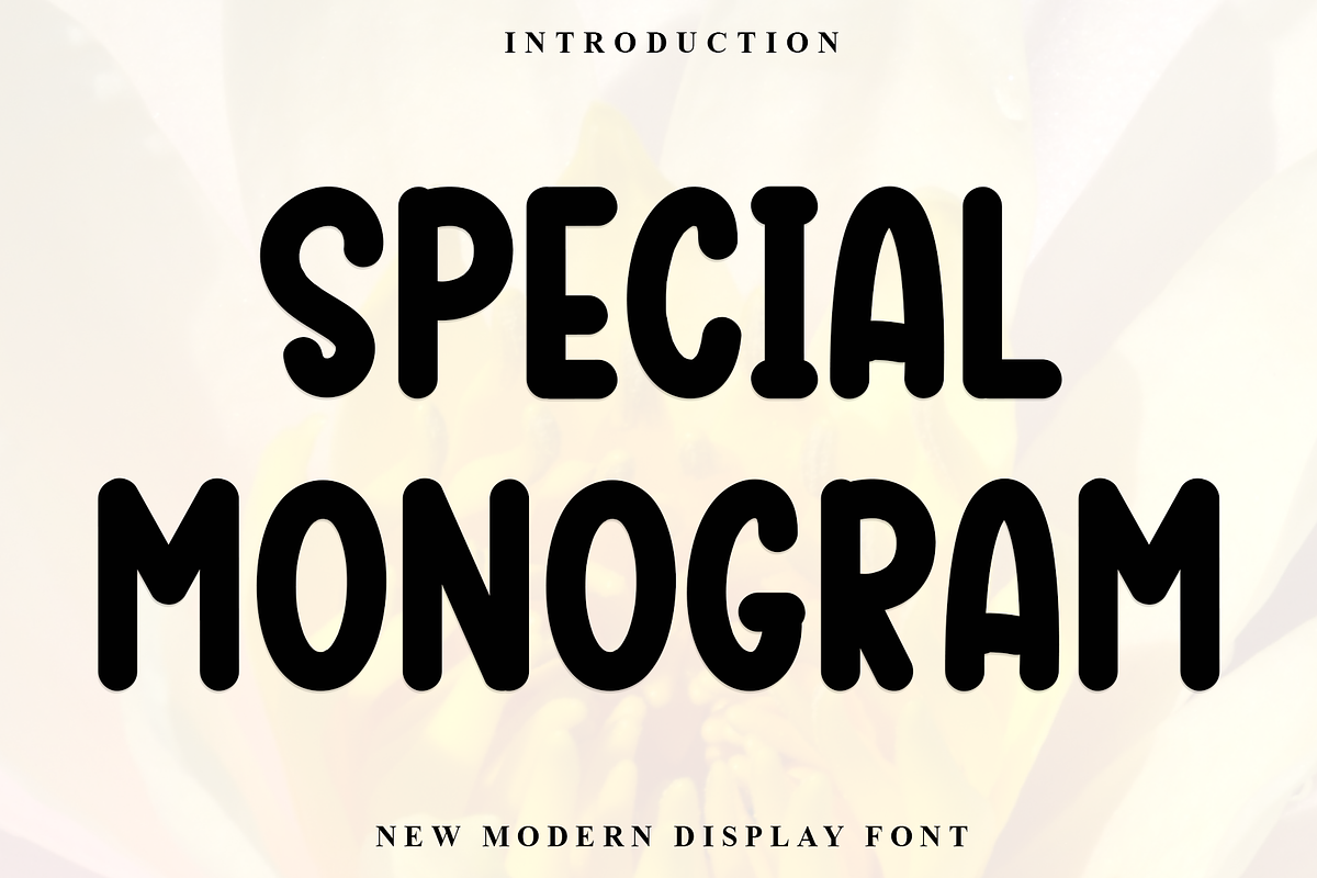Special Monogram, a Serif Font by FreshTypeINK (Photo 1 of 8)