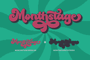 Monthstage, a Script Font by ahweproject (Thumbnail 6 of 11)