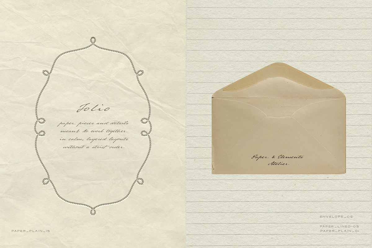 Folio · Paper & Elements Collection, an Object Graphic by alonahaidash (Photo 2 of 16)