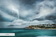 Glittering Lightning Overlays Ps preview 4