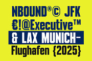 Burghen - Modern Condensed, a Sans Serif Font by Novitype (Thumbnail 14 of 14)