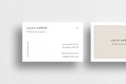 Aaron Business Card, a Business Card Template by Ruben Stom (Thumbnail 2 of 5)