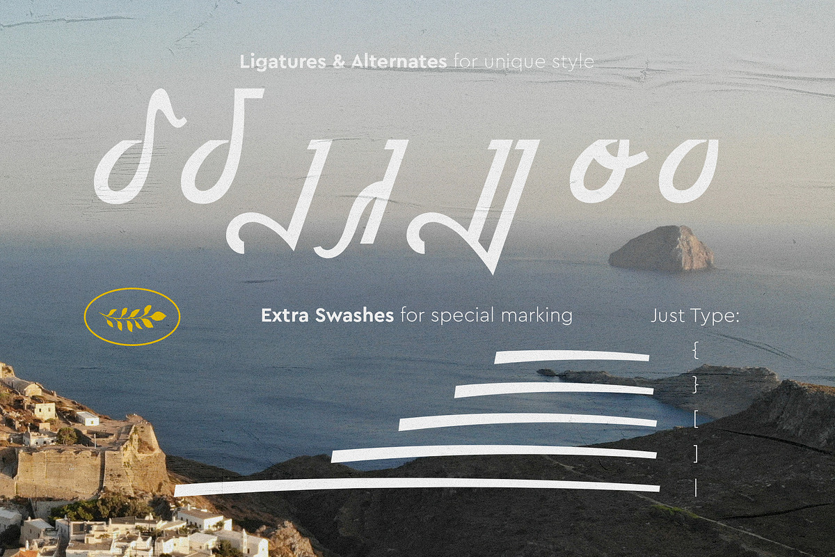 Cine Ellas font + Extras, a Script Font by George Bourle (Photo 8 of 10)