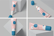 Lip Balm Soft Squeeze Tube Mockups, a Product Mockup by megostudi0 (Thumbnail 1 of 6)