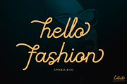 Lotialli | Monoline Script Font, a Script Font by Denustudios (Thumbnail 2 of 15)
