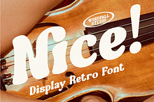 Nice - Playful Retro Font