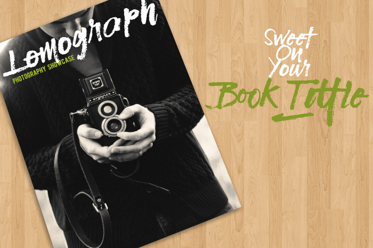 HajarBleh Brush Font, a Script Font by Kreasi Malam (Photo 12 of 14)