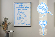 Hoop Embroidery Lineart, a Work Illustration by Carpet Tapete Pretzel (Thumbnail 6 of 6)