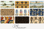 70 Ancient Egypt seamless pattern, a Pattern Graphic by Poppy Lane Studio (Thumbnail 8 of 10)