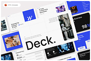 Ai Business deck PowerPoint Template, a Presentation Template by Premast (Thumbnail 1 of 4)