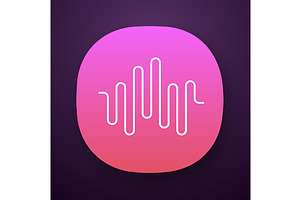 Music Rhythm Wave App Icon