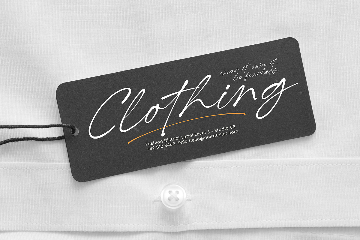De Rough Belmonty Modern Rough, a Script Font by Letterena Studios Script (Photo 9 of 15)