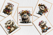 Whimsical Summer Capybara Clipart, a Seasonal Illustration by Rose Art (Thumbnail 6 of 6)