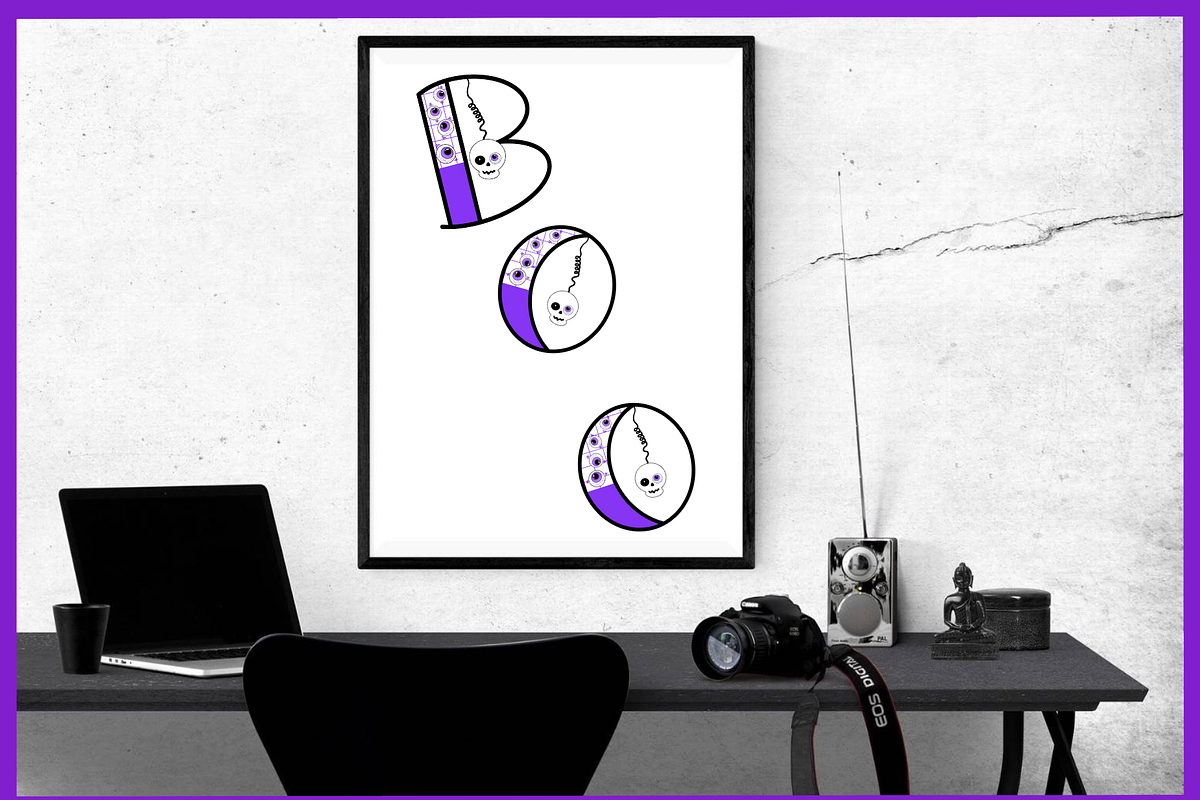 Ghostdeath-PNG fonts, a Handwritten Font by It me digital art (Photo 4 of 7)