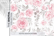Seamless background, floral pattern, a Decorative Illustration by pixel stock ( pattern ) (Thumbnail 2 of 3)