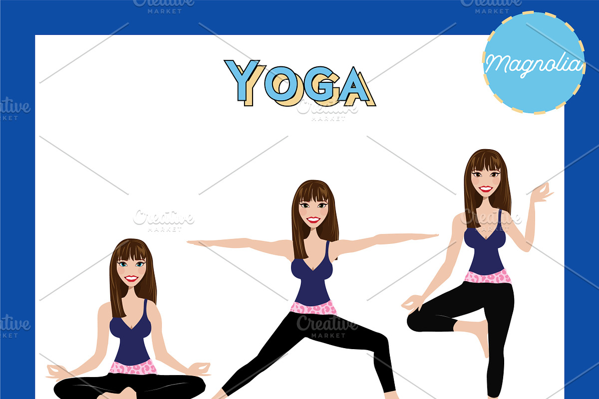 Yoga Teacher Portrait Creator, a Person Illustration by Lauren Lesley Studio (Photo 23 of 43)