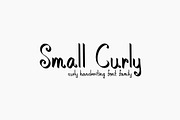 Small Curly, a Script Font by TKDoodle (Thumbnail 1 of 8)