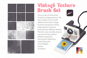 Texture Brush Set For Procreate