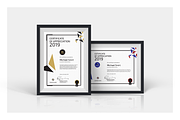 Modern Certificate, a Stationery Template by silukEight (Thumbnail 1 of 7)