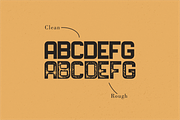 Northden Clean and Rough, a Sans Serif Font by 24Design Studios (Thumbnail 5 of 8)