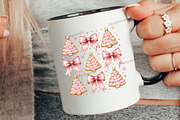 Pink Coquette Christmas Cake PNG, a Seasonal Illustration by Designworld (Thumbnail 4 of 4)