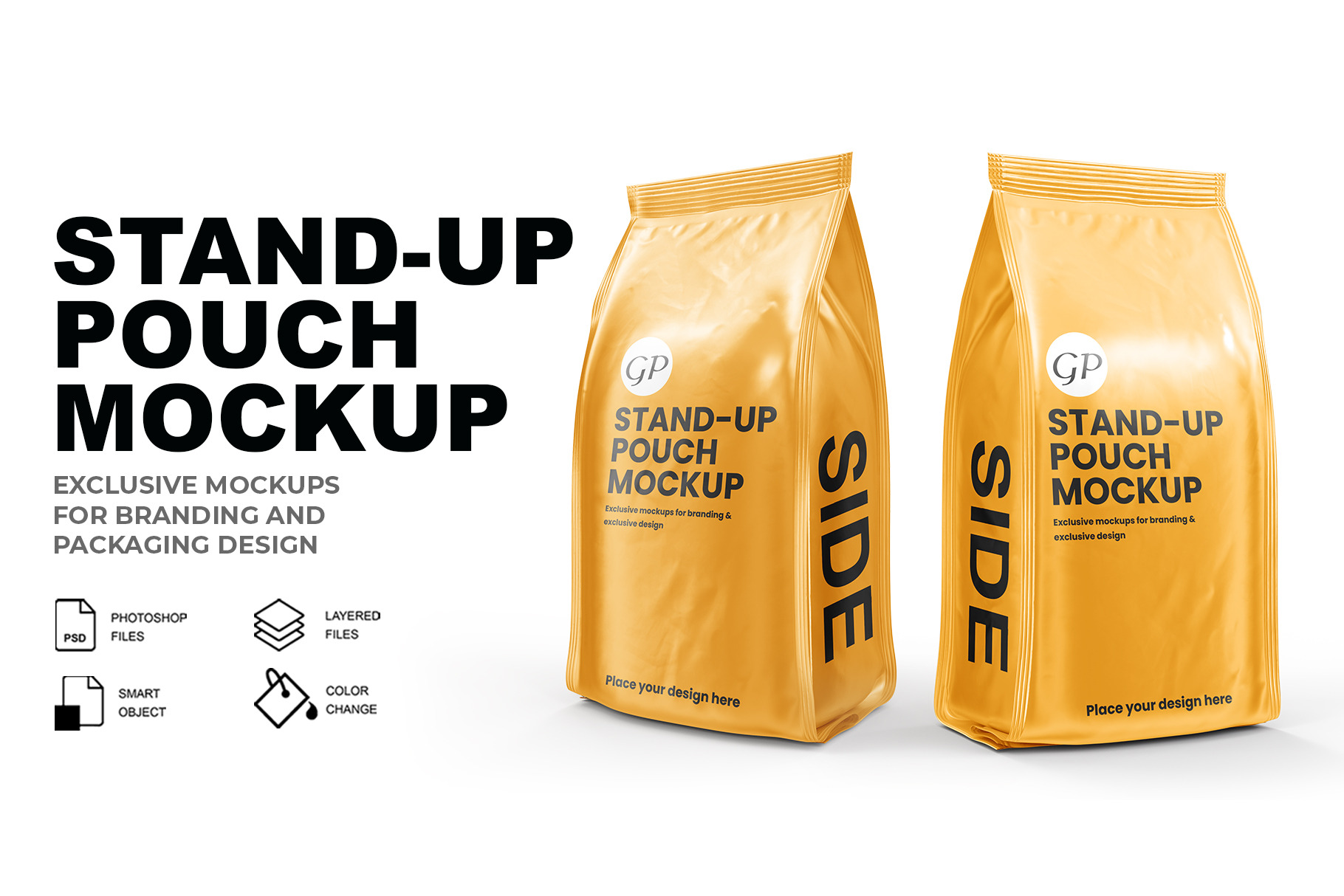 Stand-up Pouch Mockup