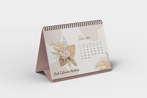 Desk Calendar Mockups