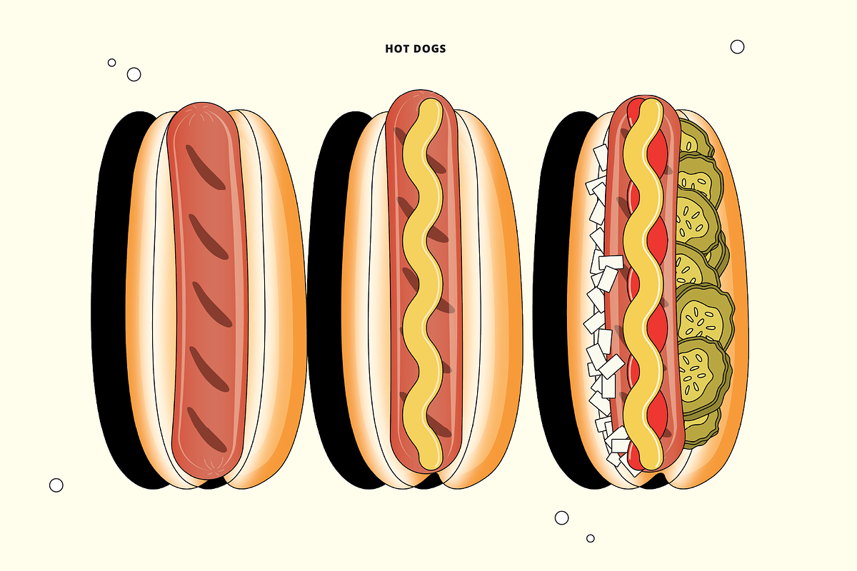 Fast Food Vector Illustration, a Food Illustration by TheFoodAtlas (Photo 4 of 16)