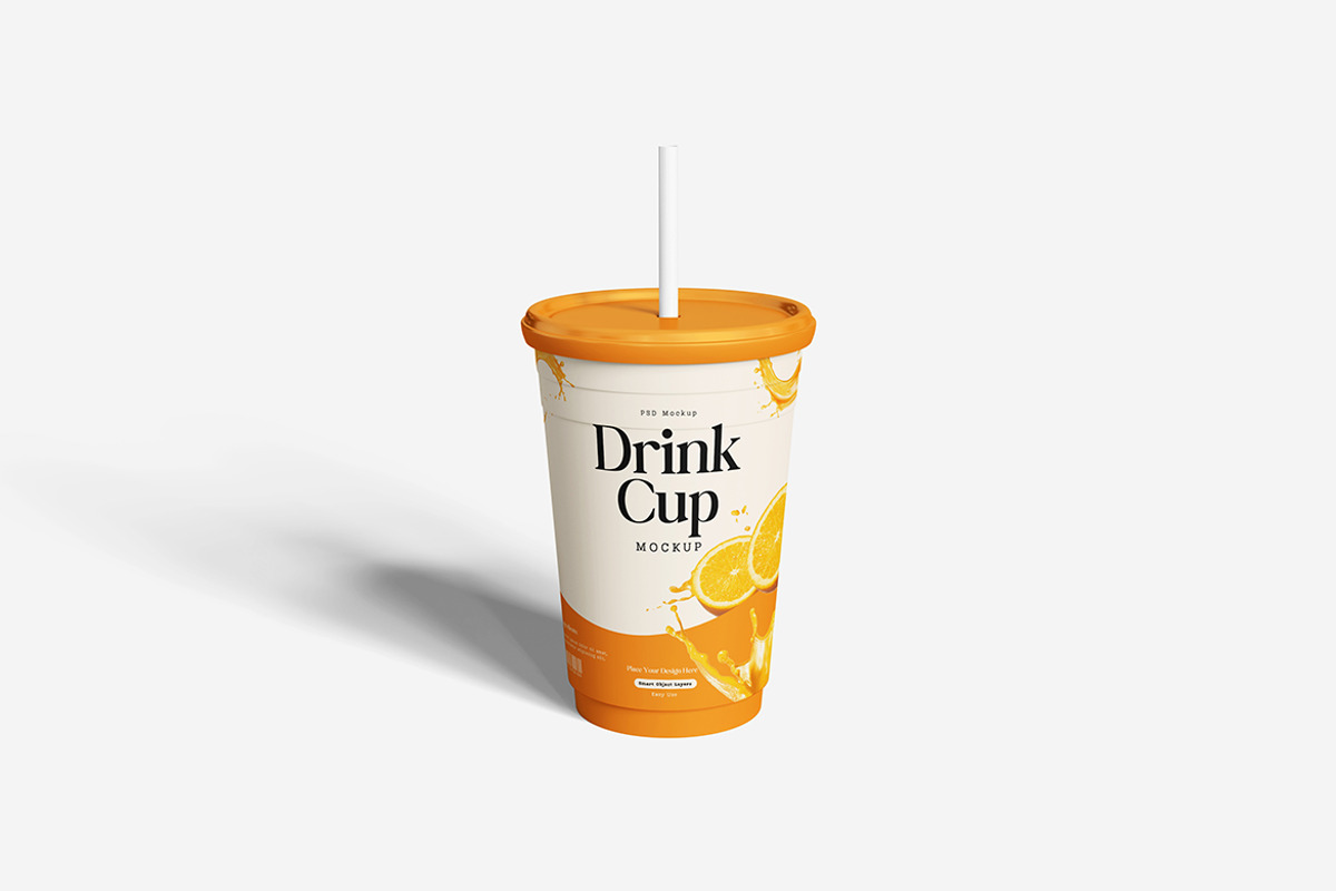 Drink Cup Mockup, a Product Mockup by MrLetters (Photo 3 of 5)