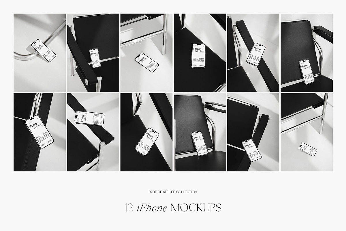 iPhone 14 Pro Mockups, an iPhone Mockup by Feel This (Photo 7 of 7)