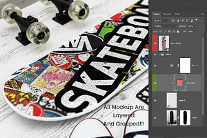 Skateboard Mockup 15