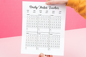 Printable Daily Habit Tracker