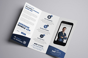 Mobile App Trifold Brochure