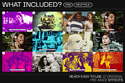 12 Photo Effect Templates, a Layer Style Add-On by iDoodle Studio (Thumbnail 2 of 6)