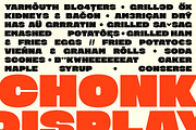 PS CHONK | Display Typeface, a Sans Serif Font by Posche Type (Thumbnail 7 of 14)