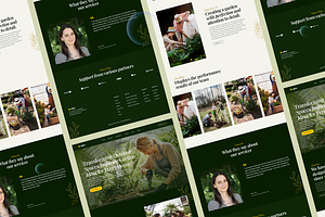 Selfast - Gardening Landing Page