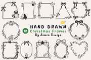 Christmas Frames SVG Clipart Bundle, a Seasonal Illustration by LemonDesign (Thumbnail 1 of 3)