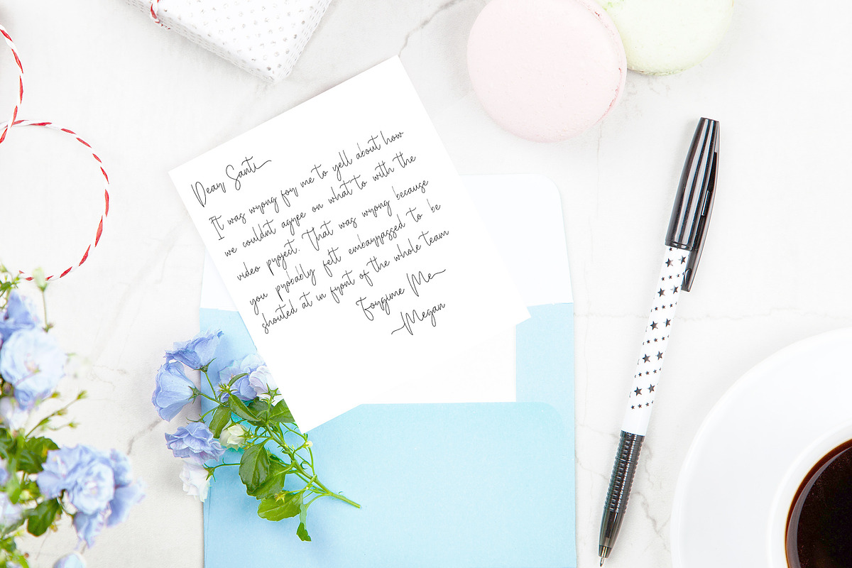 Miya Wayne - Lovely Script Font, a Script Font by StringLabs (Photo 8 of 13)